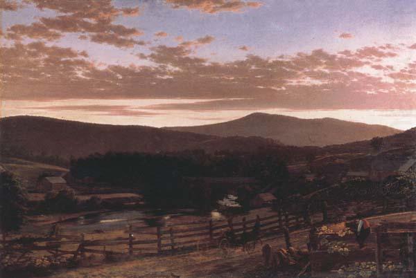 Frederic E.Church Ira Mountain,Vermont china oil painting image